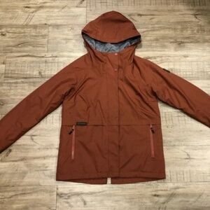 Columbia waterproof spring jacket ROSE DUST color outdoors adventure windbreaker